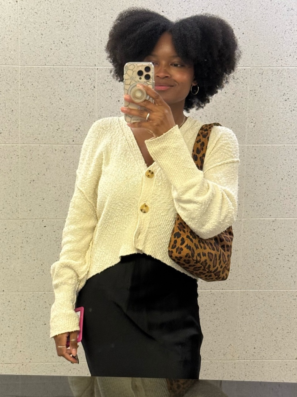 Free People Found My Friend Cardi - Cream